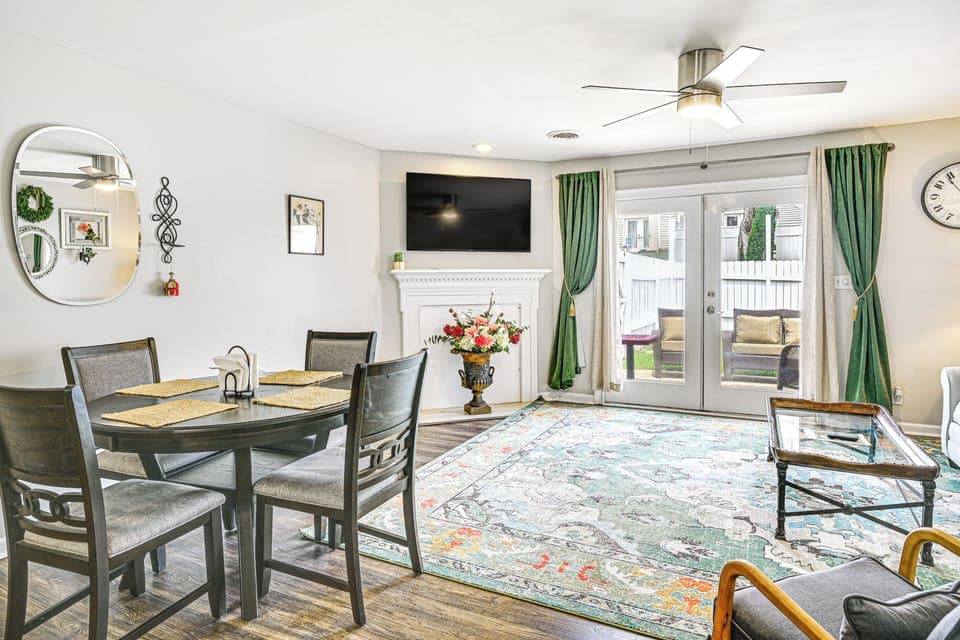 Dining Area | 1st Floor | Dishware & Flatware Provided