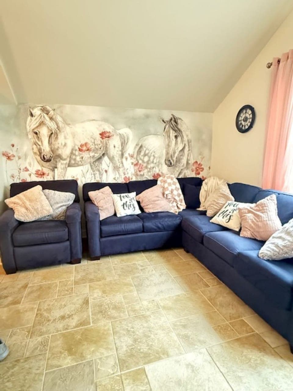 Front room with pull out Queen bed