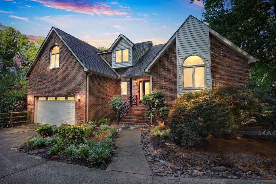 Path, Walkway, Road, House, Grass