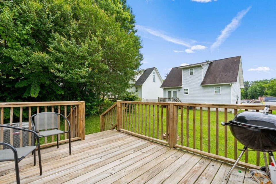Back deck