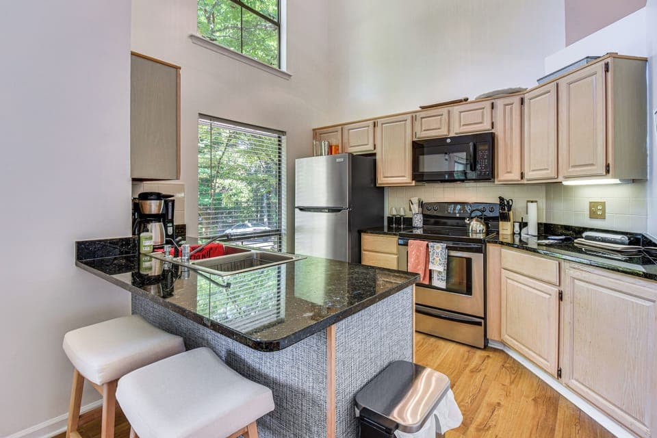 Kitchen | 1st Floor | Keurig Coffee Maker | Air Fryer | Toaster | Slow Cooker