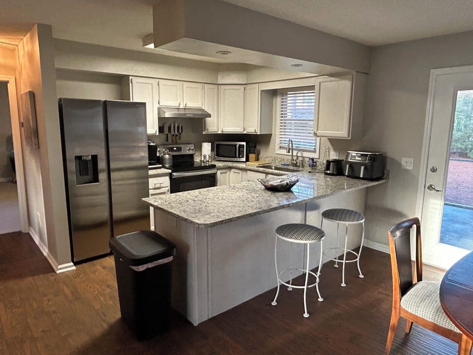 Kitchen with Counter Seating