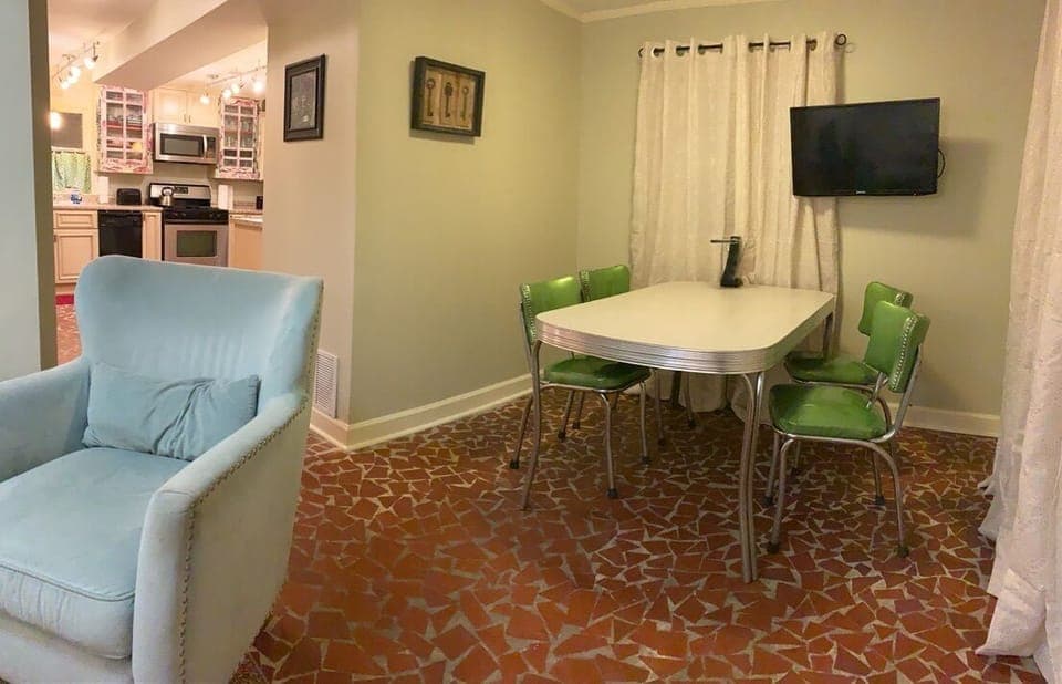 Grandma's vintage dinette.