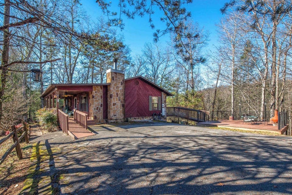 Exterior with deck