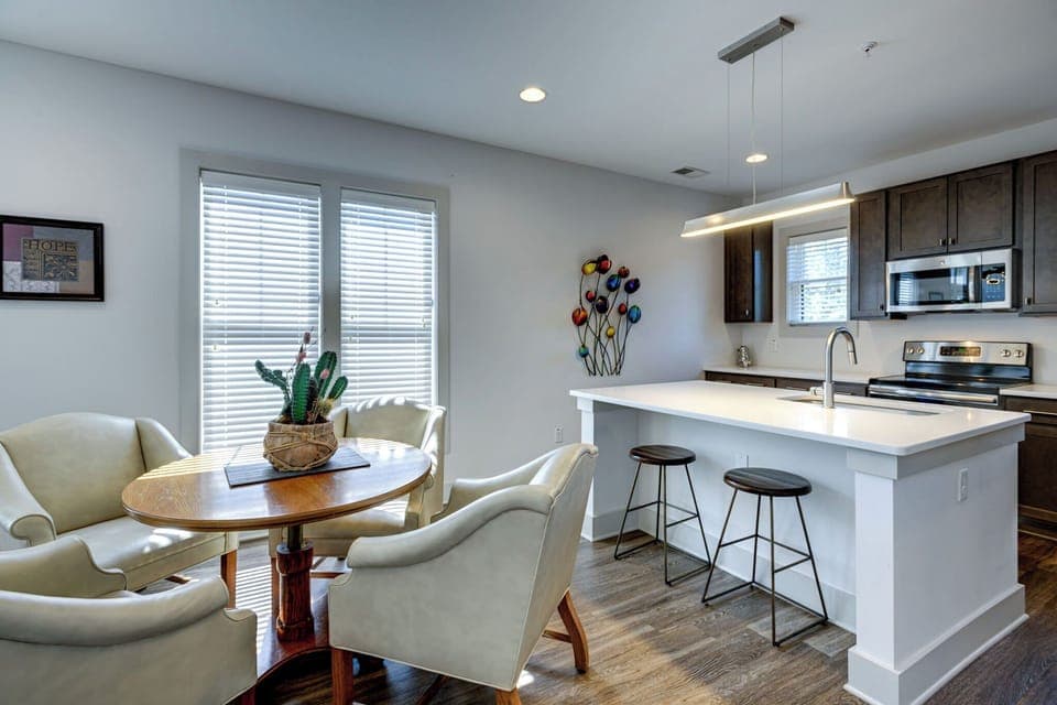 Kitchen and dining