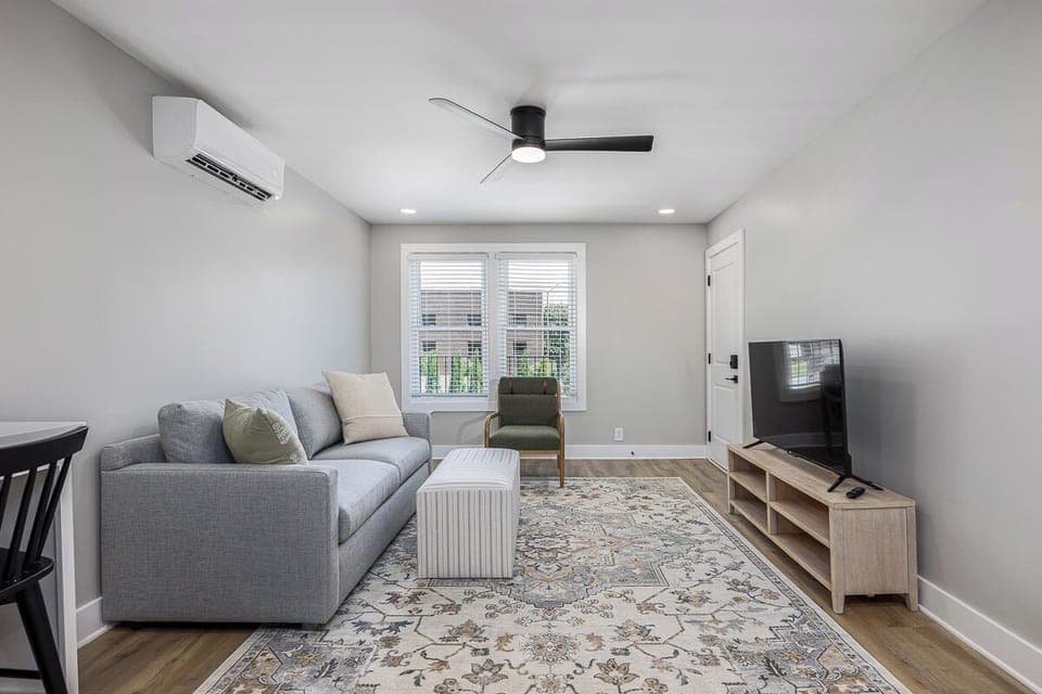 Spacious one-bedroom units ideal for extended stays