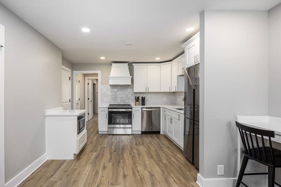 Open layout for easy connections.