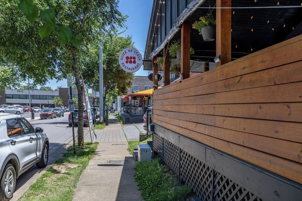 Dine and shop.