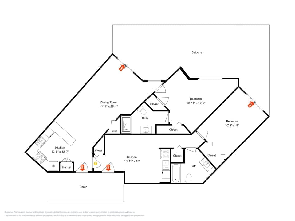 Ocean Walk Manor Floor Plan