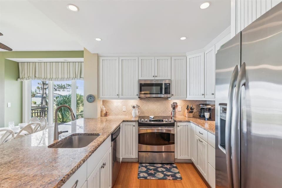 Kitchen at 1831 Beachside Tennis