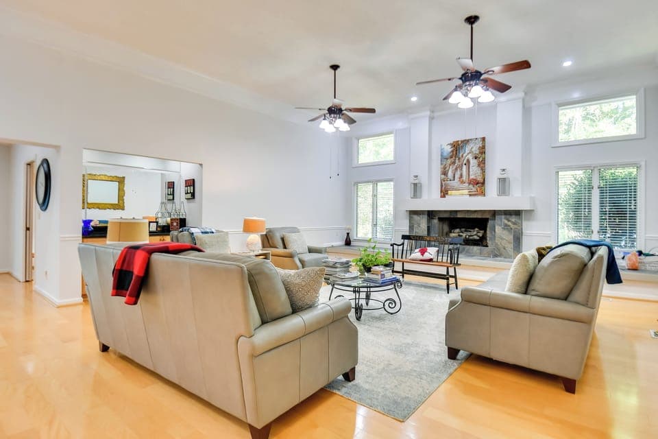Athens Vacation Rental | 4BR | 2.5BA | 3,428 Sq Ft | Stairs Required