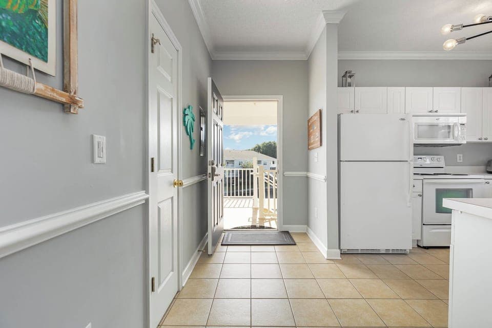 Front Door from Dining Area