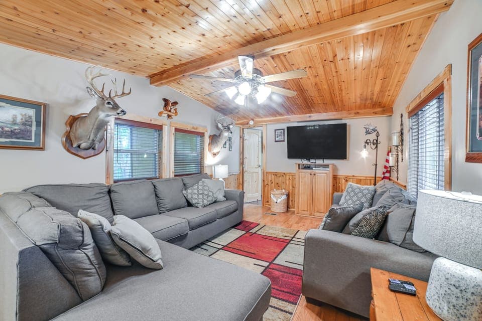Dover Vacation Rental | 4BR | 2BA | Steps Required | 1,092 Sq Ft