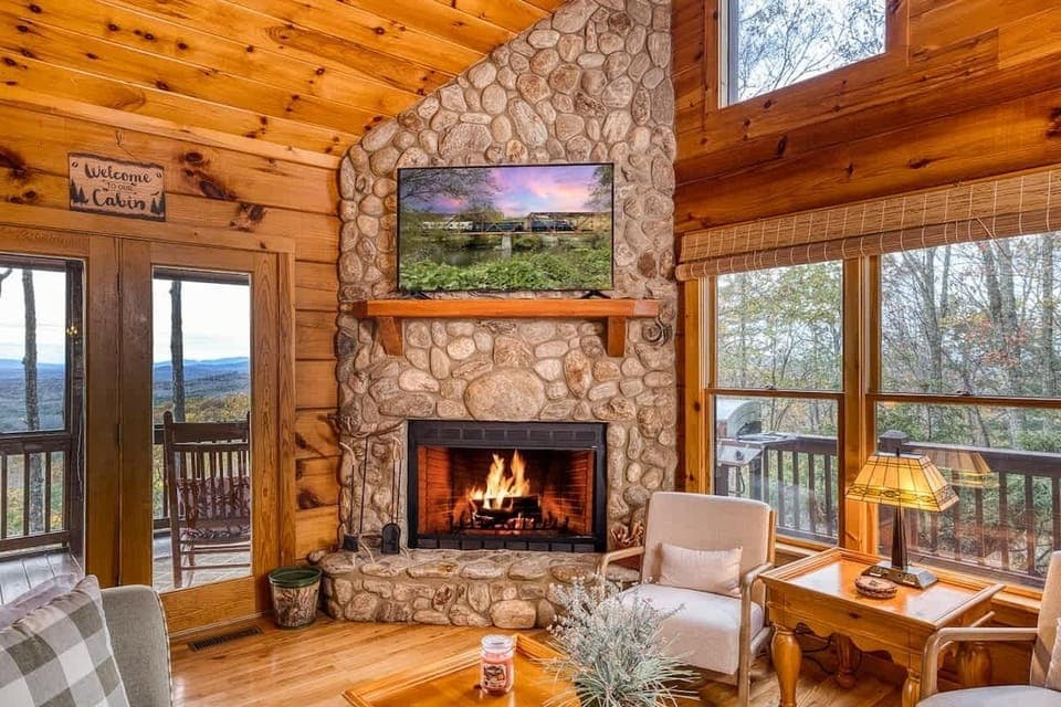 Warmth with an amazing view!