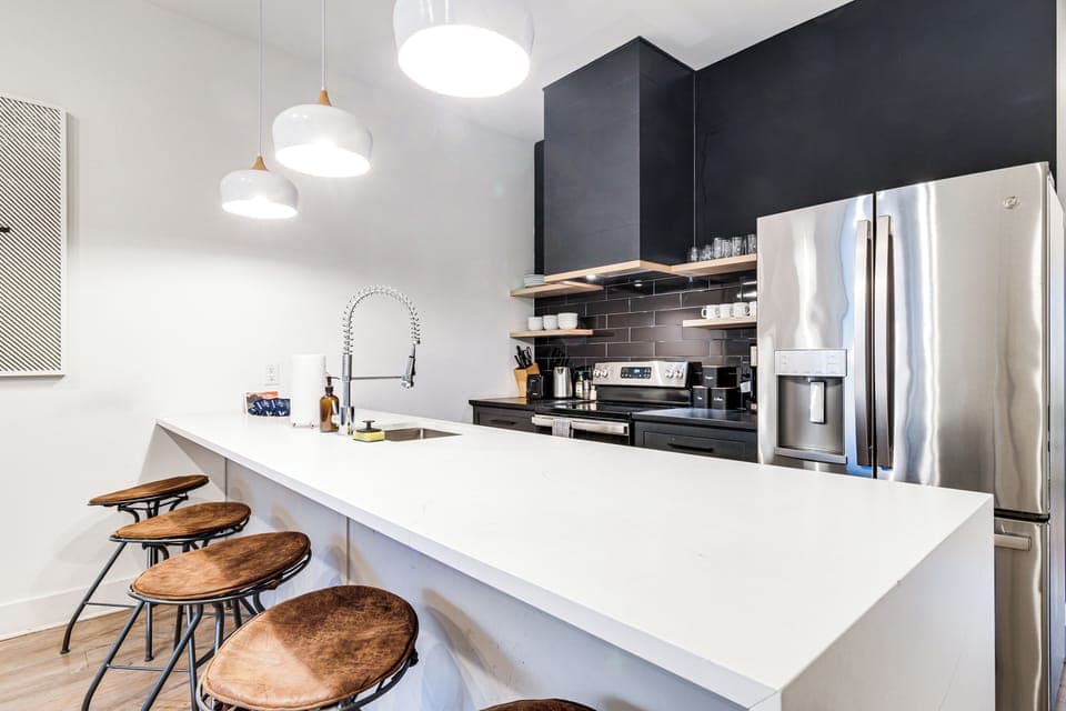 Fully equipped kitchens for all your culinary adventures.