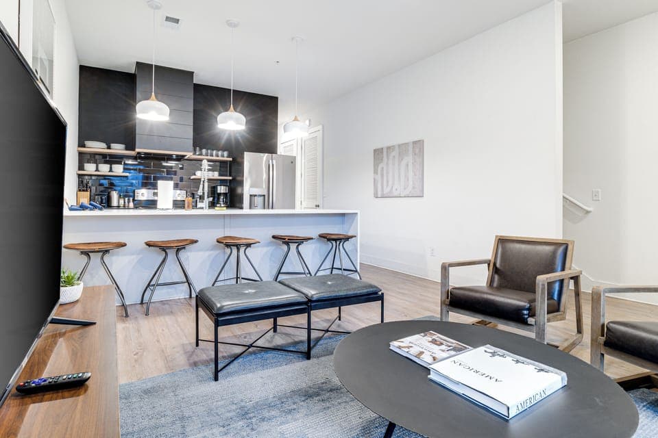Well-appointed kitchen.