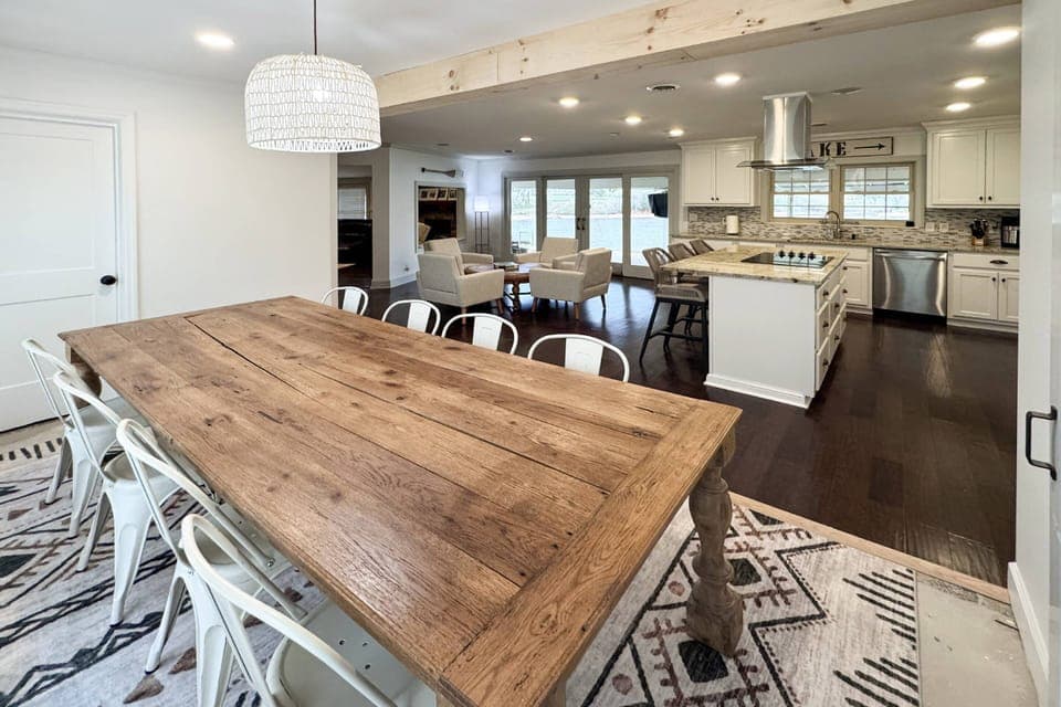 Great place for family and friends to gather for meals or game night