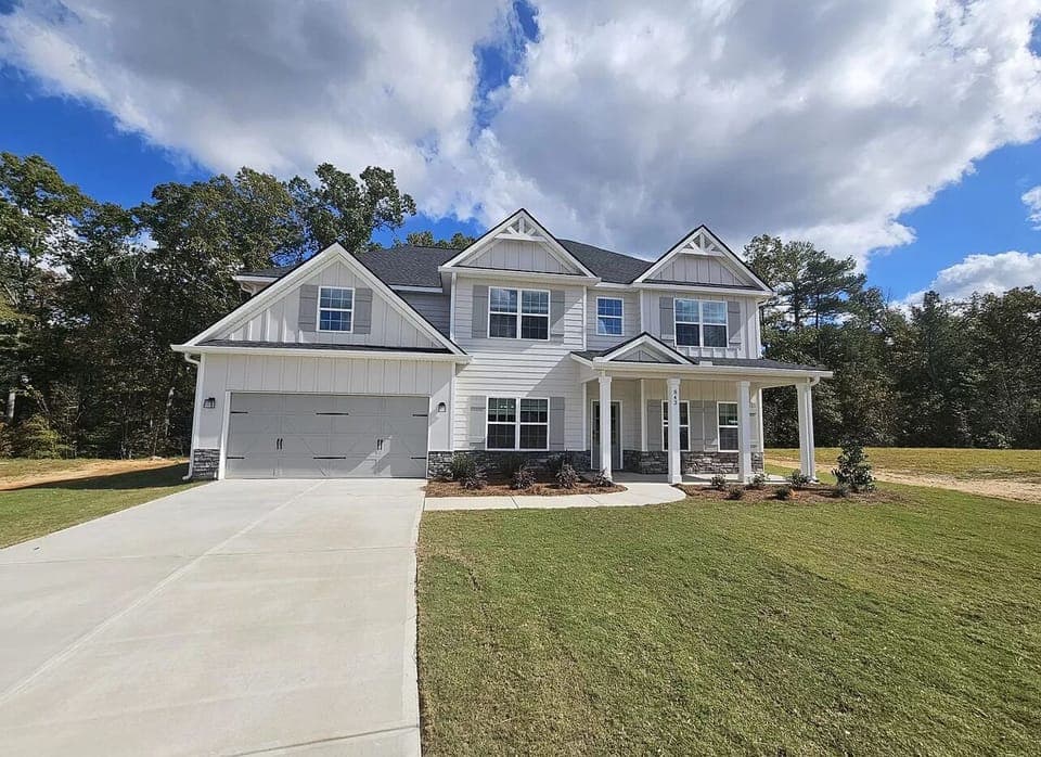 New construction home built in 2024