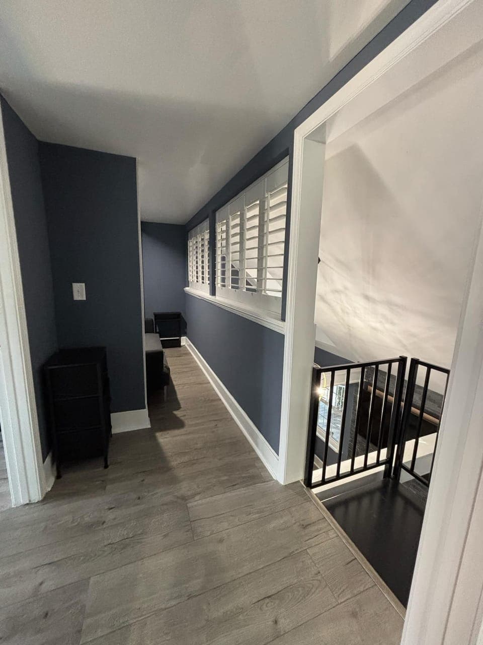 Upstairs hallway area