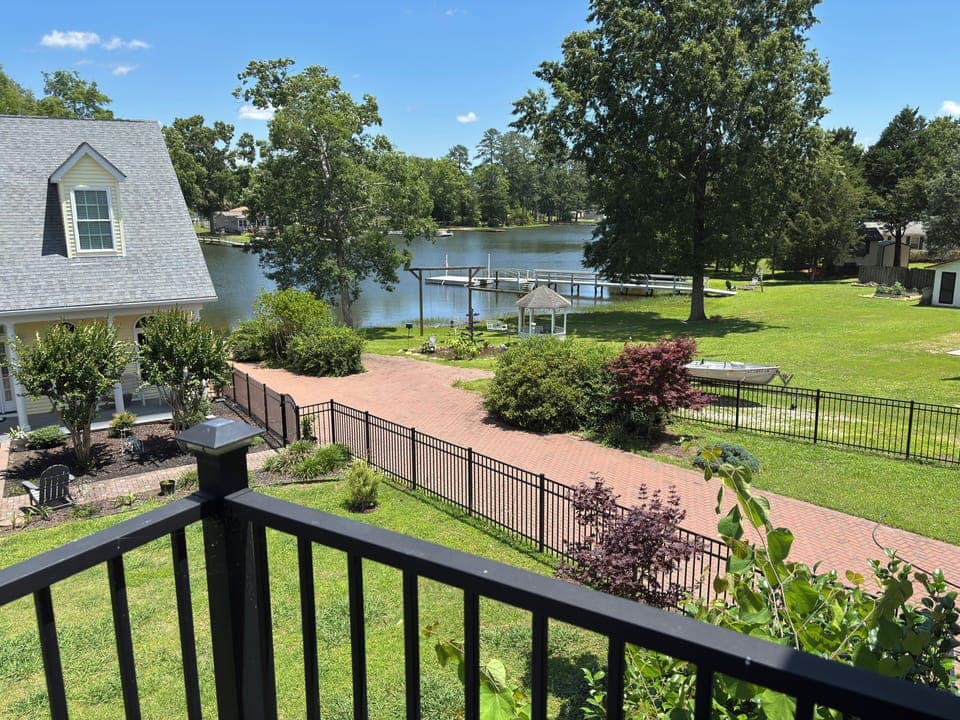 View from balcony