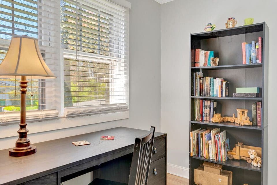 Desk area