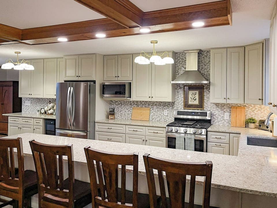 Large kitchen, perfect for entertaining