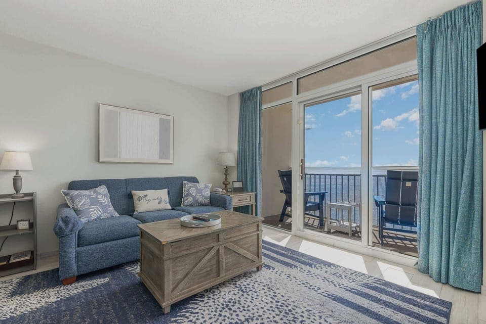 Oceanfront Living Area