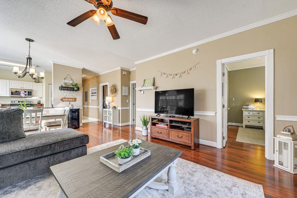 Myrtle Beach Vacation Rental | 2BR | 2BA | 1,120 Sq Ft | 2 Steps Required