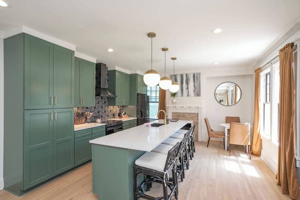 Pink House Kitchen