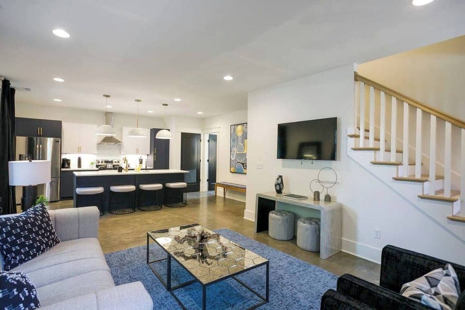 Unit B Living Room