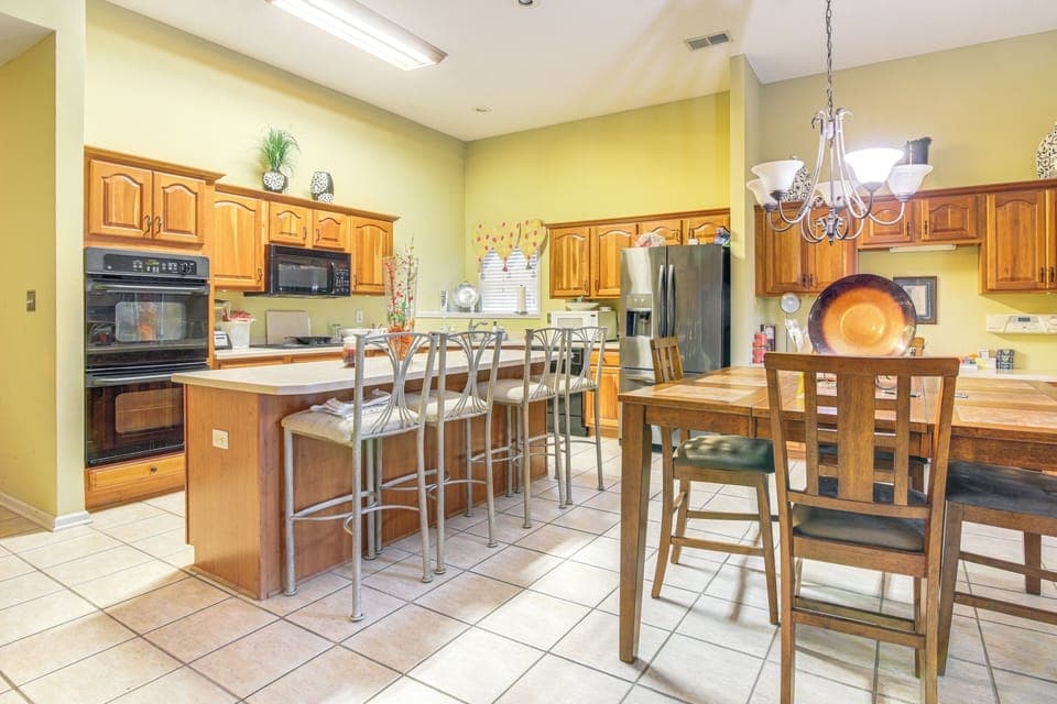 Kitchen | Breakfast Nook | Double Oven | Stove | Drip Coffee Maker | 1st Floor
