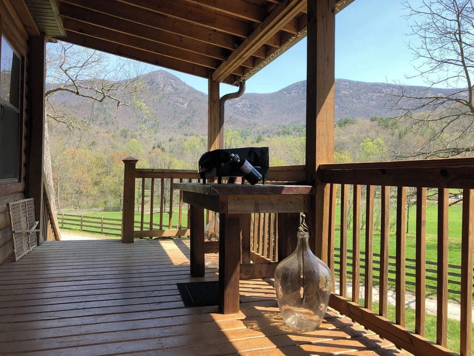 Front Porch and Griddle Area