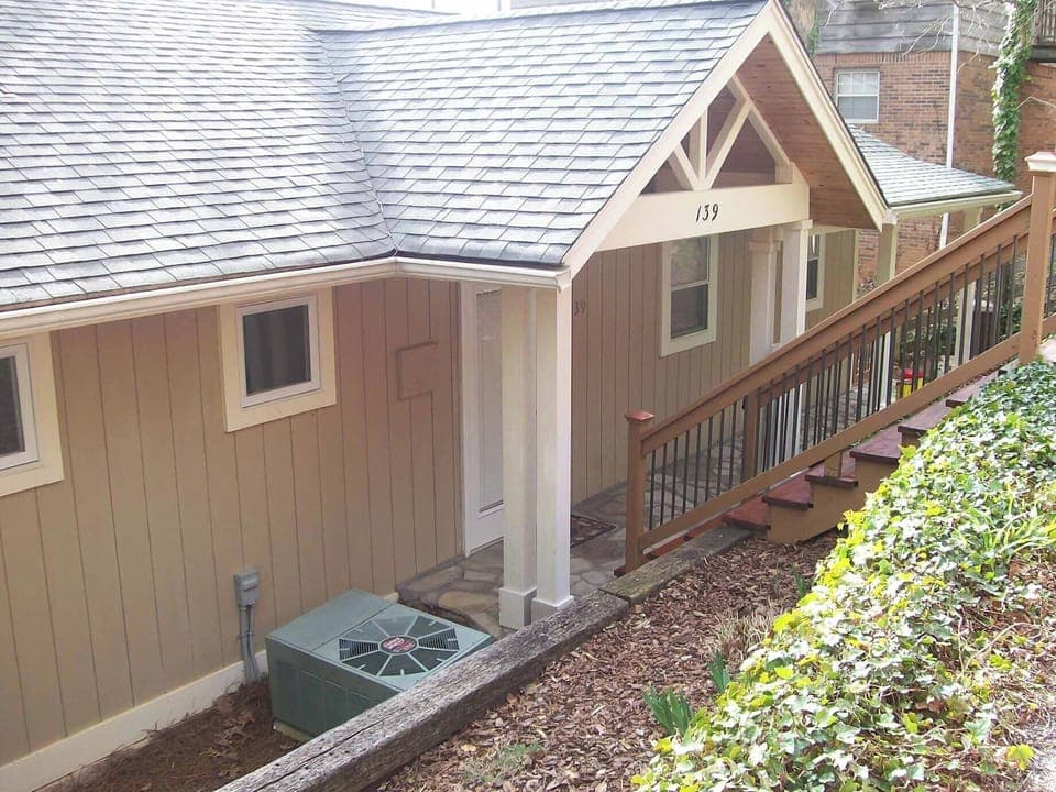 Exterior detail