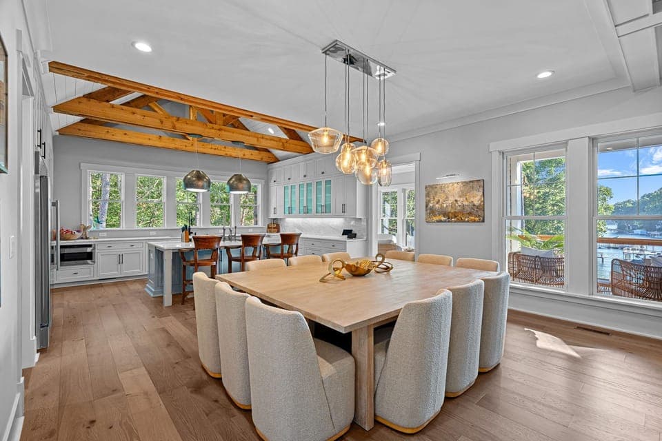 Dining area with seating for 12!