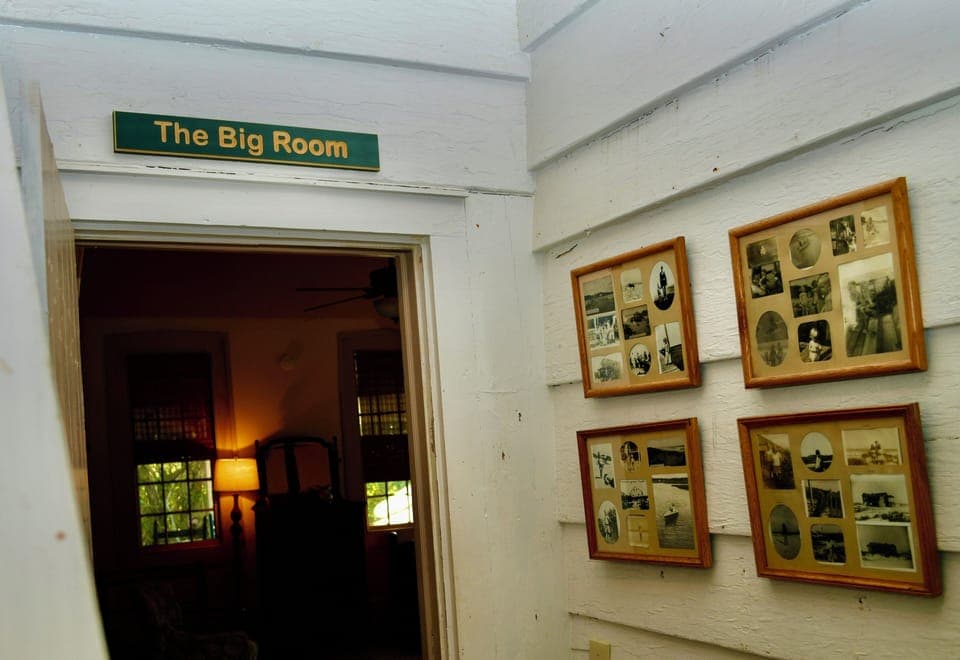 Hallway entrance to The Big Room 