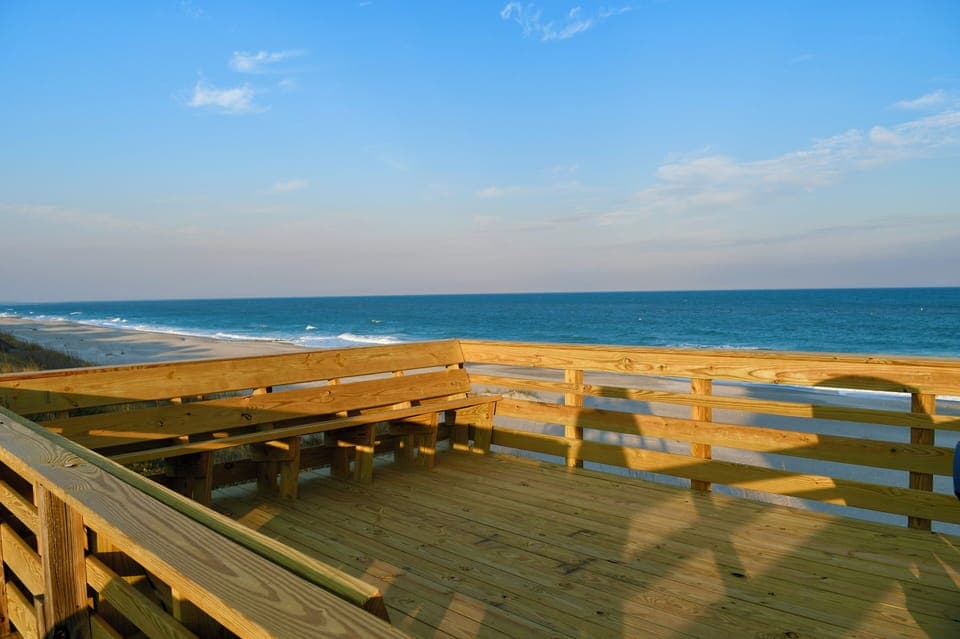 Lookout on the beach. Exquisite views of sunrise, sunset and amazing star-gazing