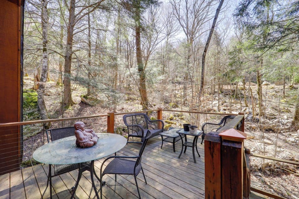 House Exterior | Deck w/ Seating | Dining Area