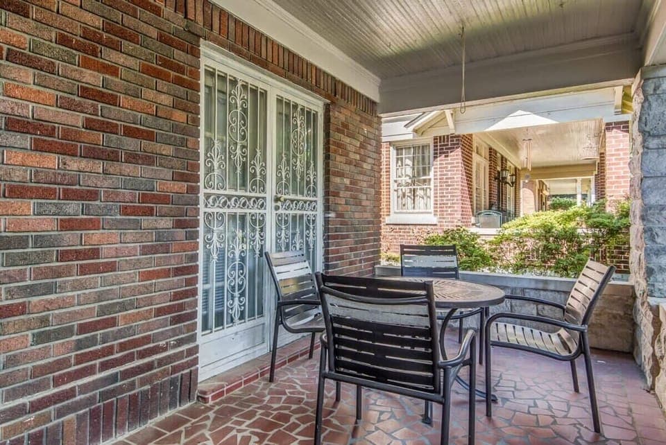 Front Patio with Seating