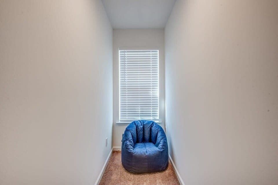 Comfy seating area