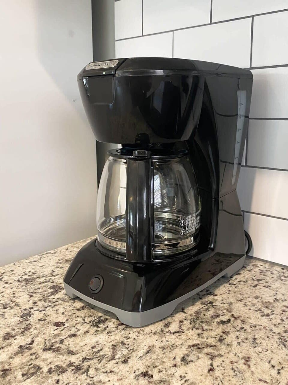 We love coffee maker