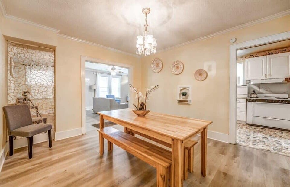 Unit A Dining area