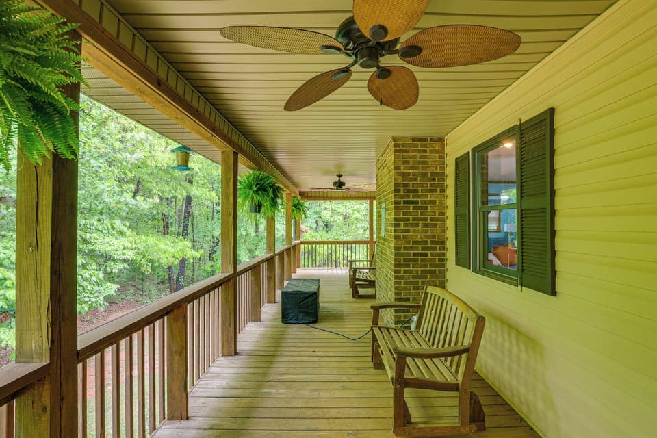 Covered Wraparound Porch