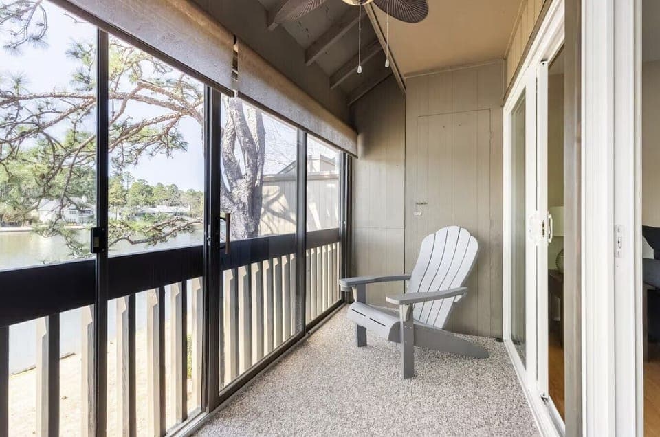 Let the sunshine in or step out for fresh air—your choice, your deck.
