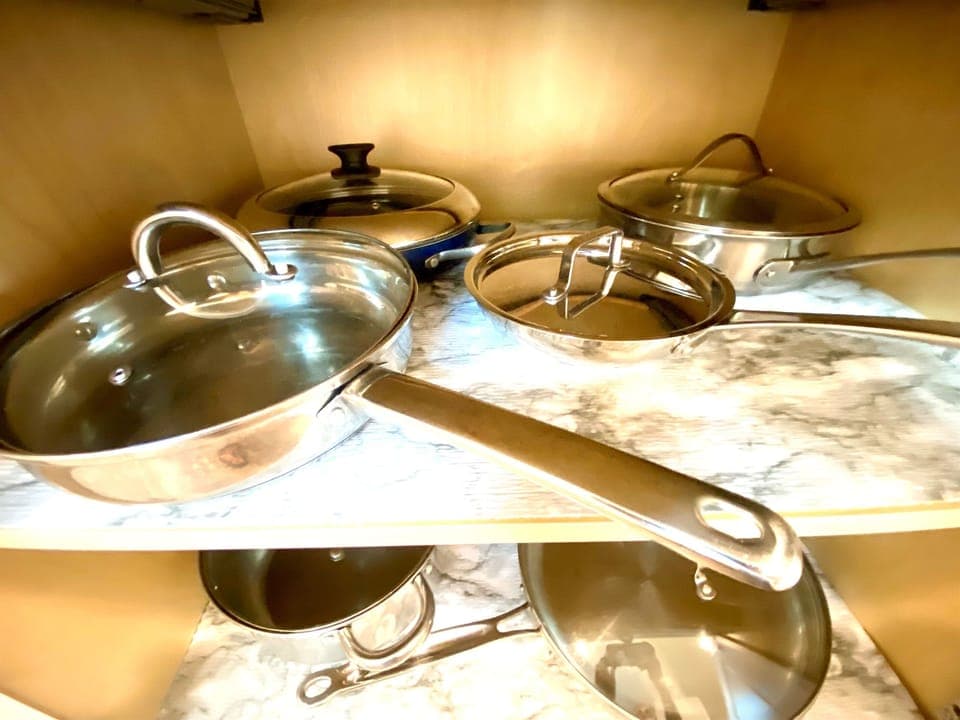 Pots and pans