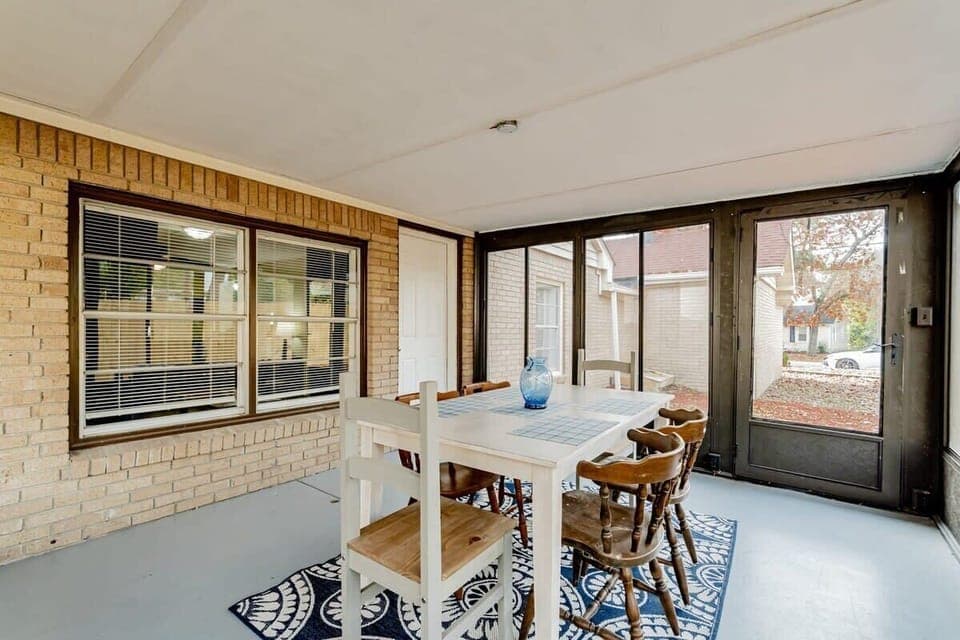 Covered porch