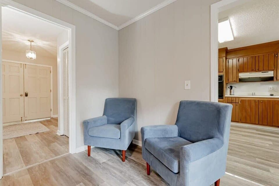 Comfortable seating area
