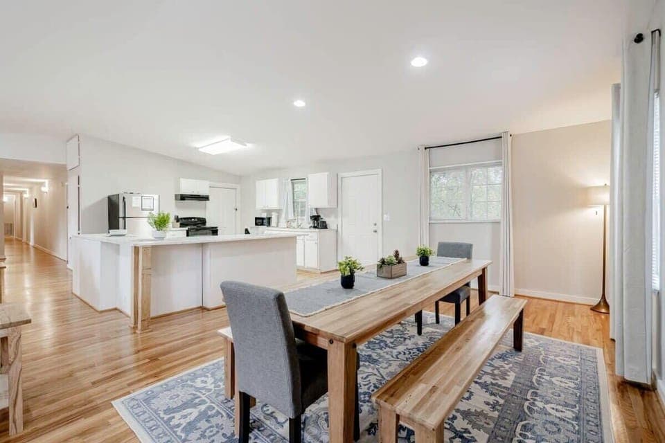 Dining and Kitchen area