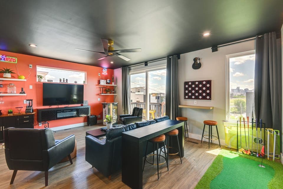 Nashville Vacation Rental | 3BR | 3BA | 1,700 Sq Ft | Stairs Required