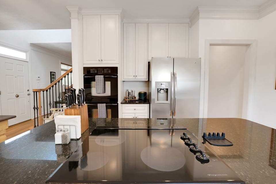 Spacious, modern, and stocked for everything from quick snacks to full meals.