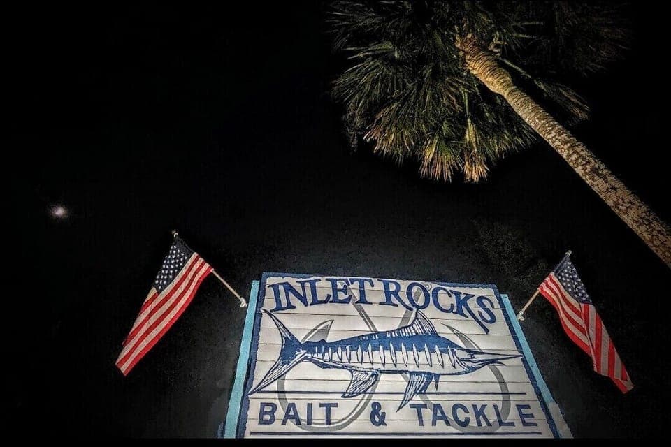 Inlet Rocks Bait & Tackle located next door for all your fishing needs!